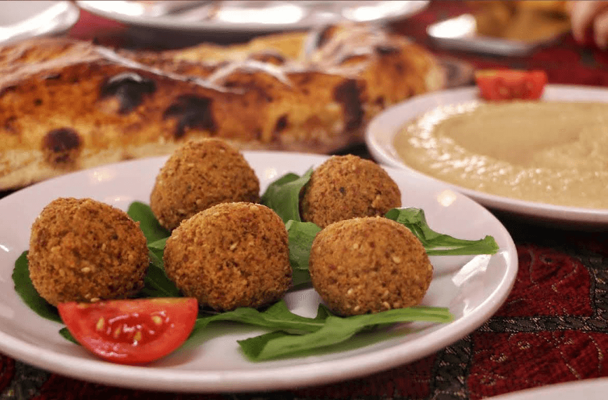 Turkish hot starters served warm