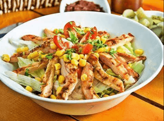 Fresh Turkish salad with herbs