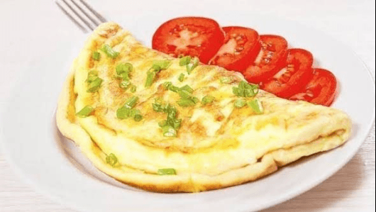 Fluffy omelette