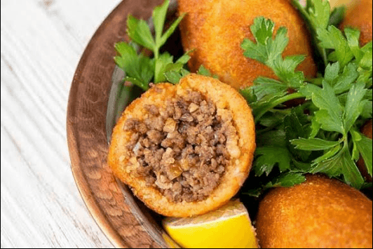 Turkish filled meatballs