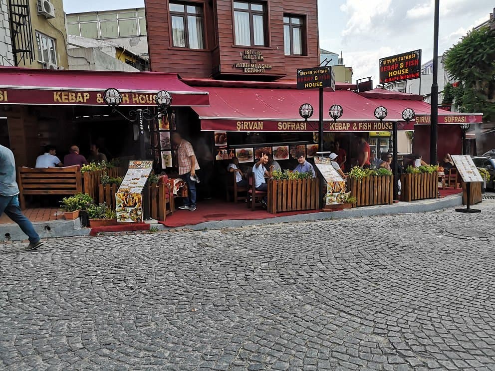 Premium Turkish restaurant table with traditional dishes