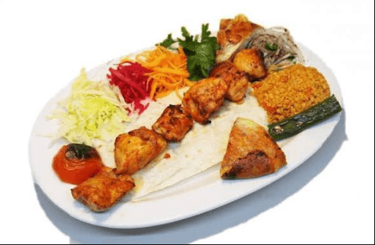 Chicken shish kebab skewers