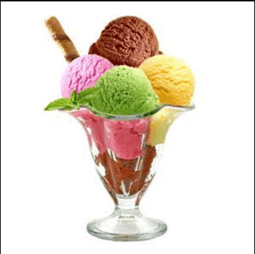 Turkish ice cream scoops